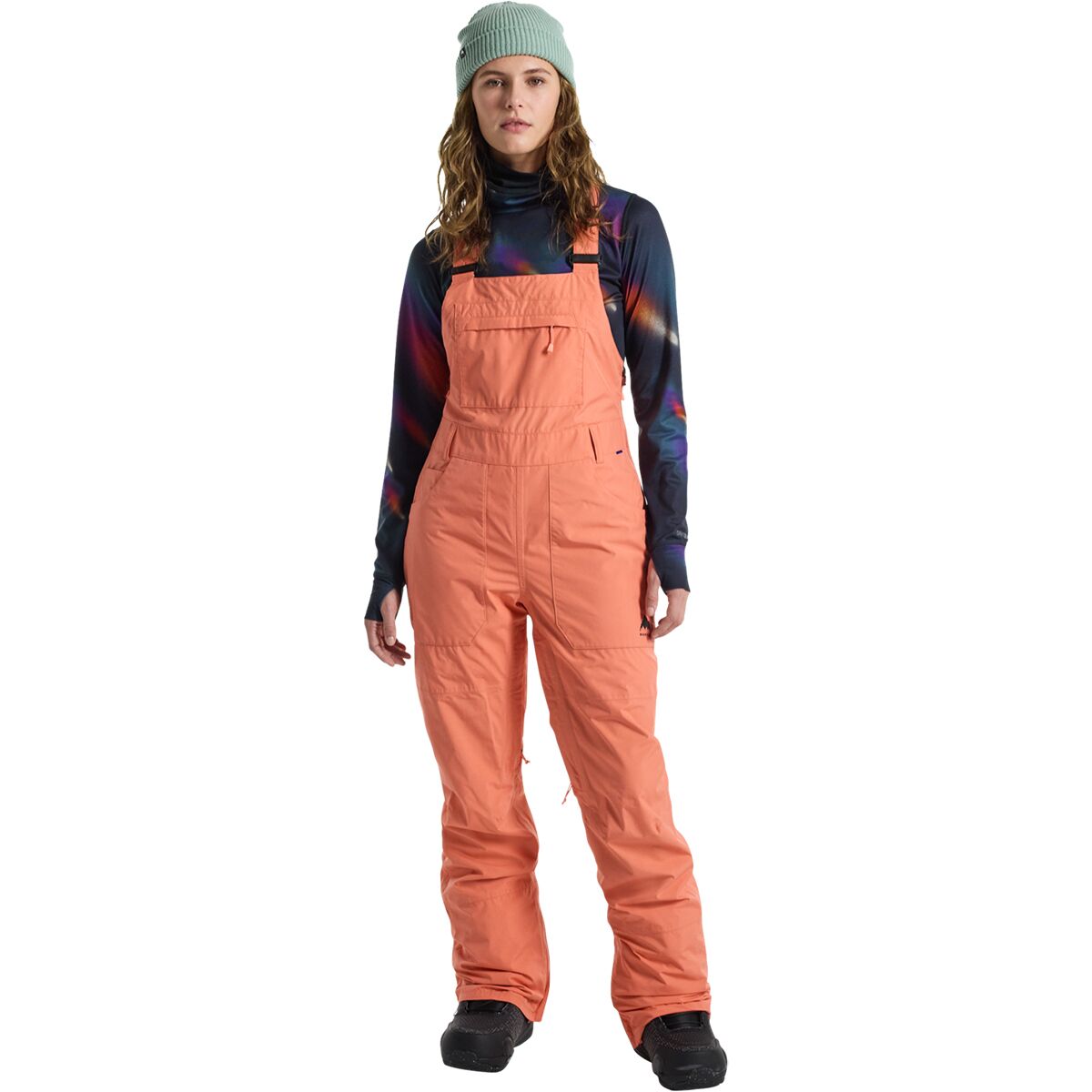 Image of Burton GORE-TEX Avalon Bib Pant - Women's Peach Echo, XS