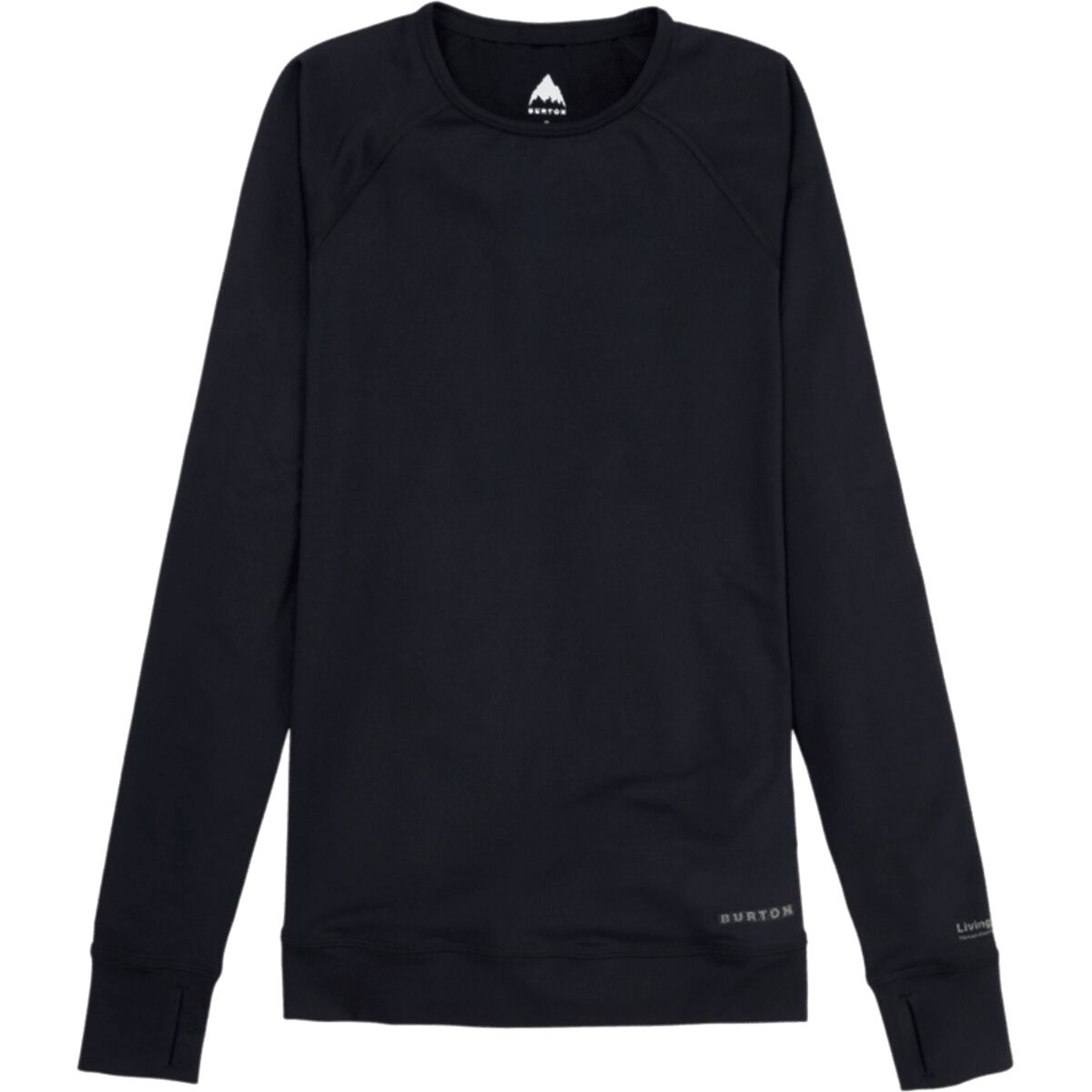 Image of Burton Lightweight X Base Layer Crew Top - Women's True Black, XL