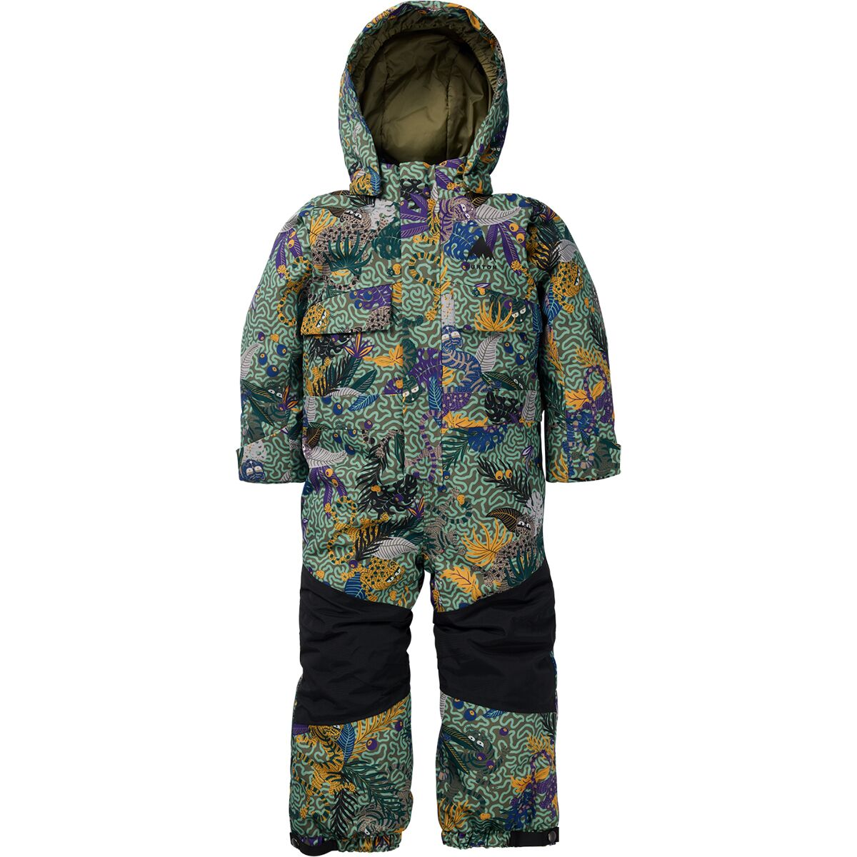 Image of Burton 2L One-Piece Snowsuit - Toddlers' Jungle Cats, 2T