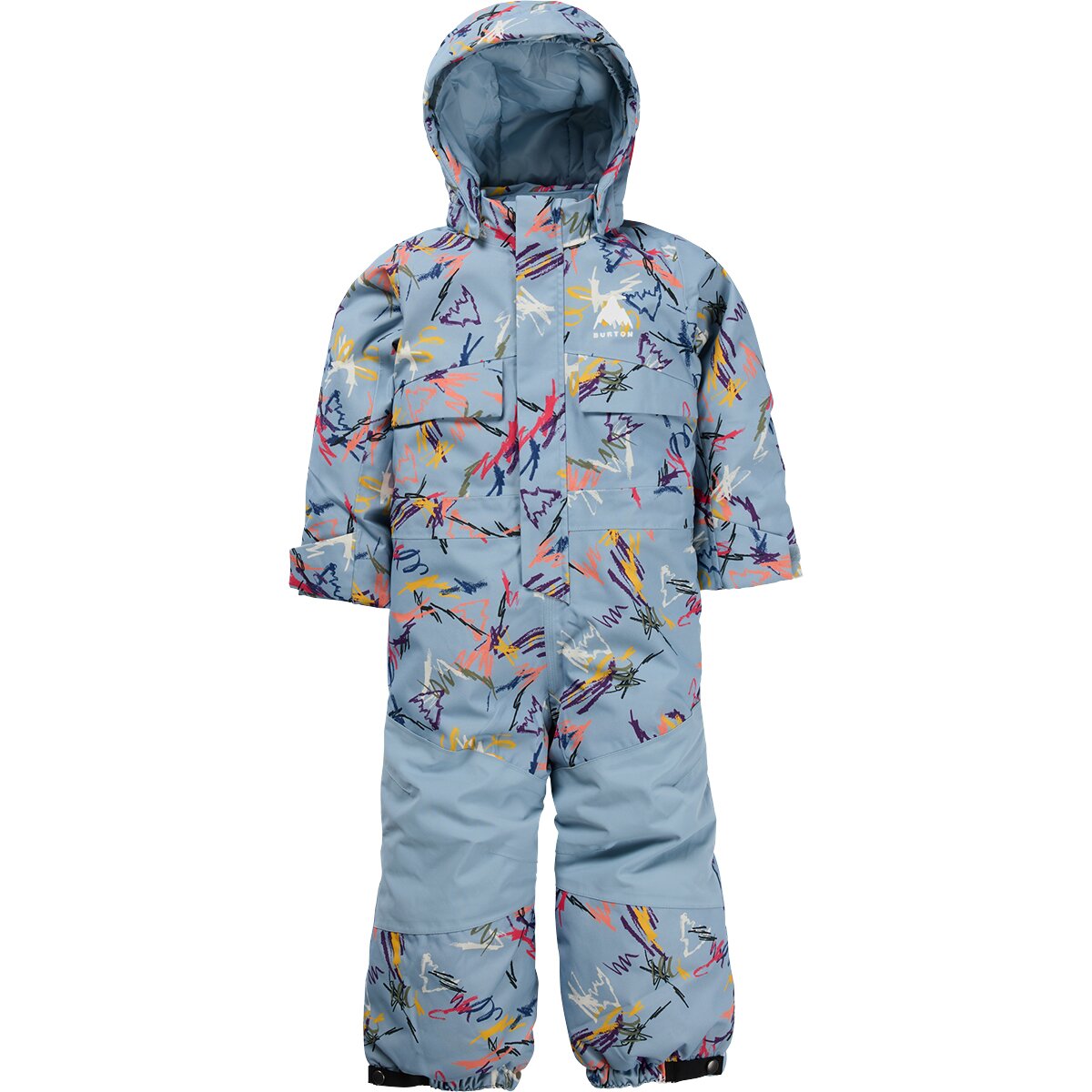 Image of Burton 2L One-Piece Snowsuit - Toddlers' Scribble, 2T