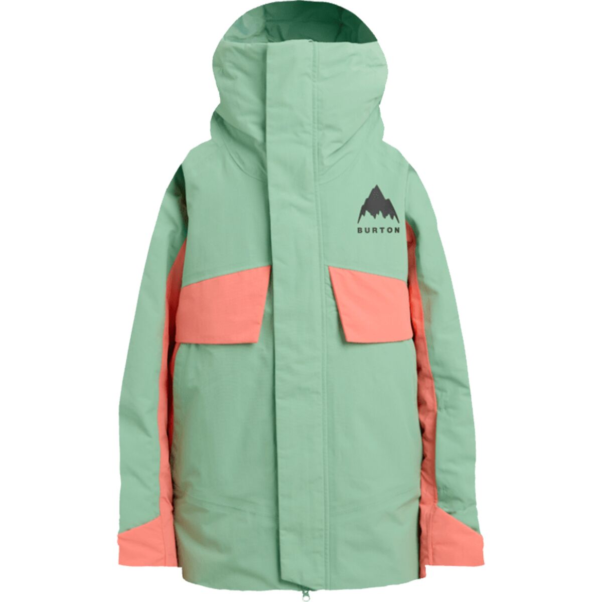 Image of Burton Ascutney 2L Jacket - Kids' Soft Sage/Peach Echo, L