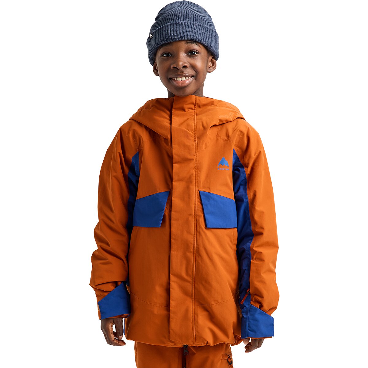 Image of Burton Ascutney 2L Jacket - Kids' Spiced Chai/Twilight Blue, L