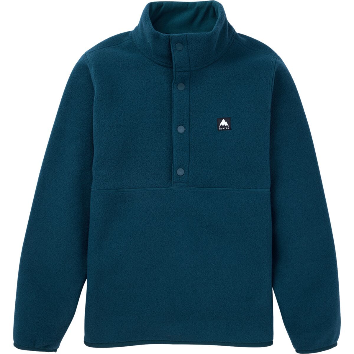 Image of Burton Cinder Fleece Anorak - Kids' Deep Emerald, M