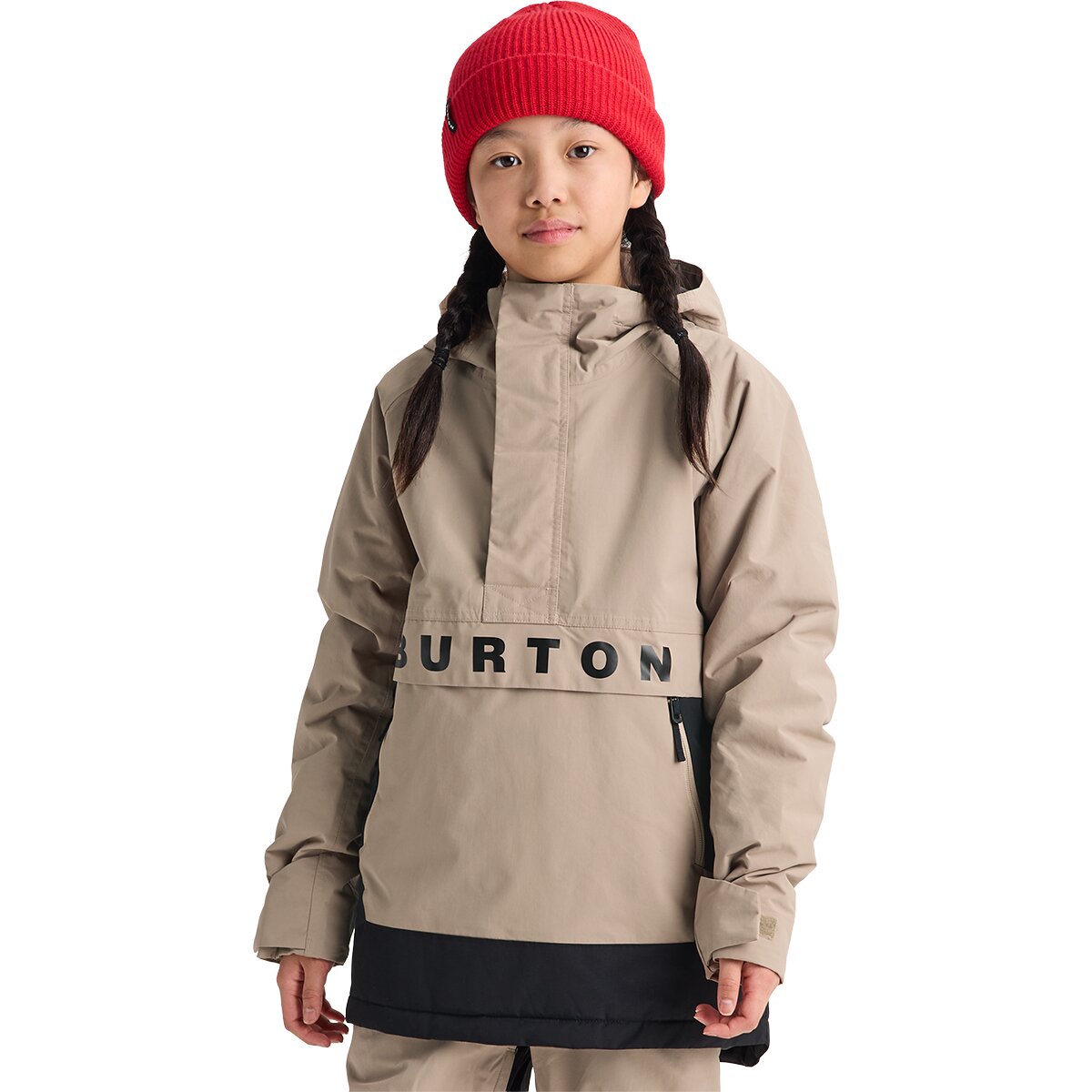 Image of Burton Frostner 2L Anorak Jacket - Kids' Sumtap/True Black, M