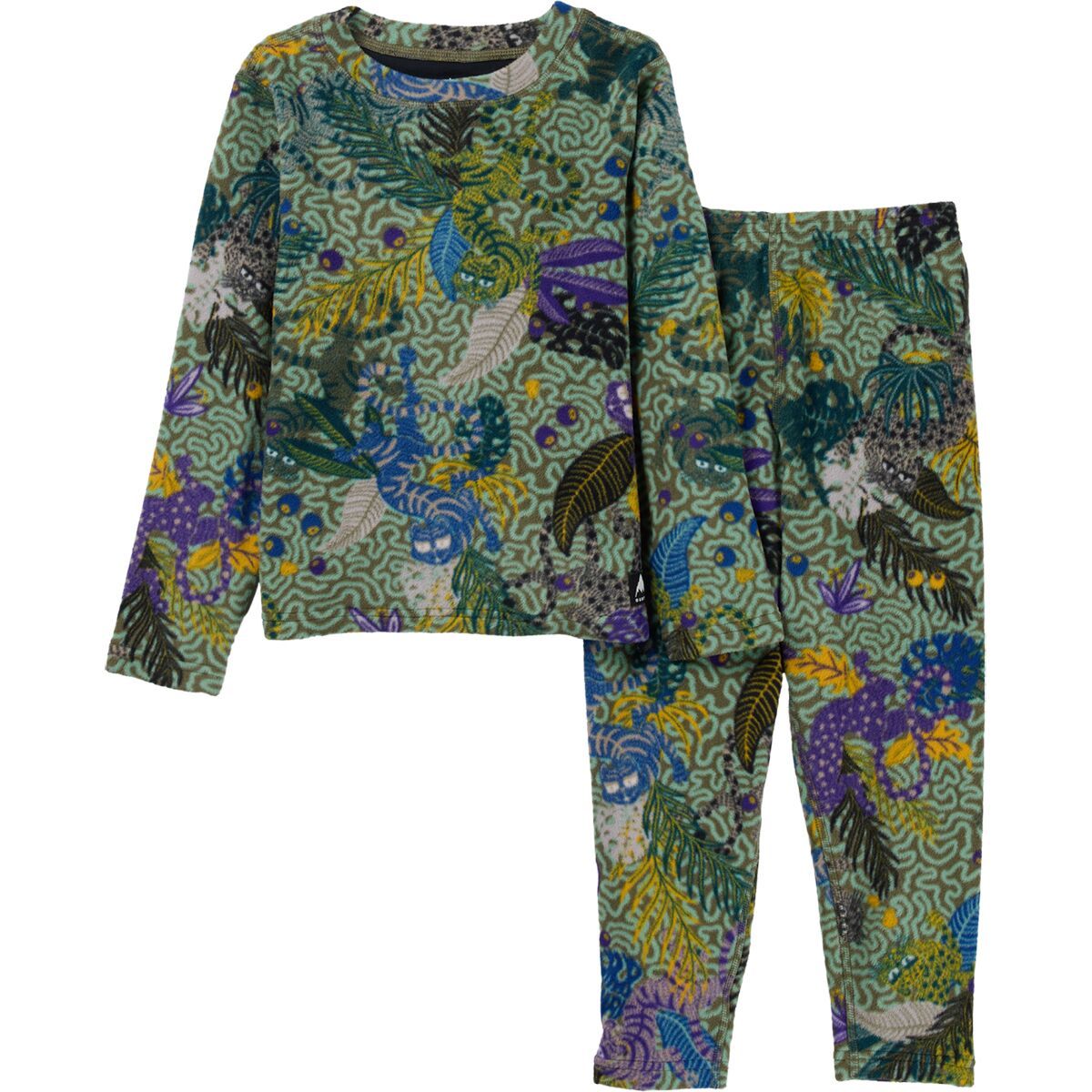 Image of Burton Heavyweight Fleece Set - Toddlers' Jungle Cats, 3T