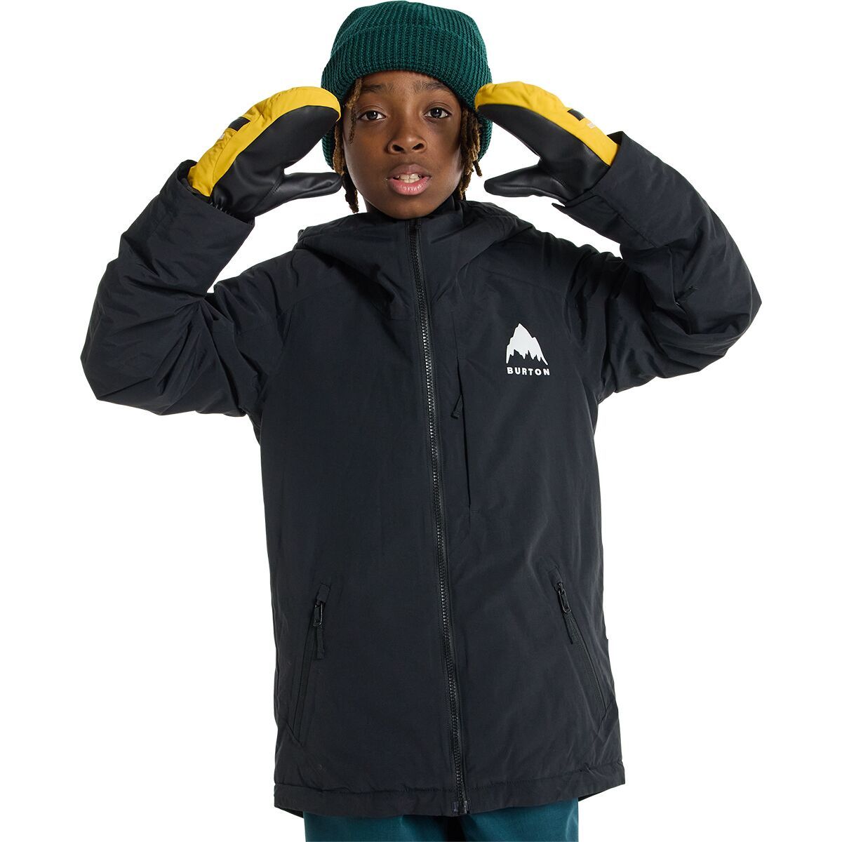 Image of Burton Hillslope 2L Jacket - Kids' True Black, XS