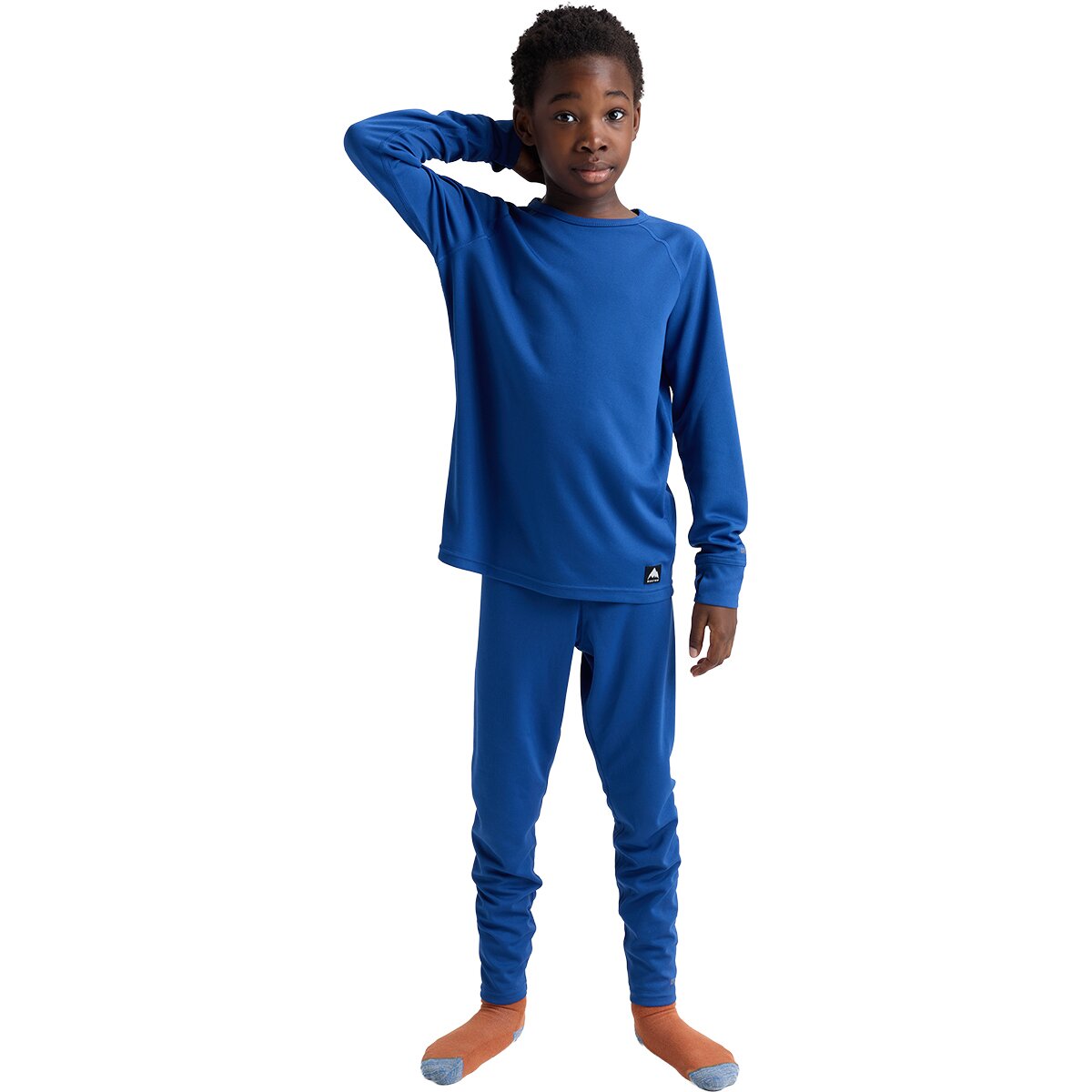Image of Burton Lightweight Baselayer Set - Kids' Twilight Blue, XS