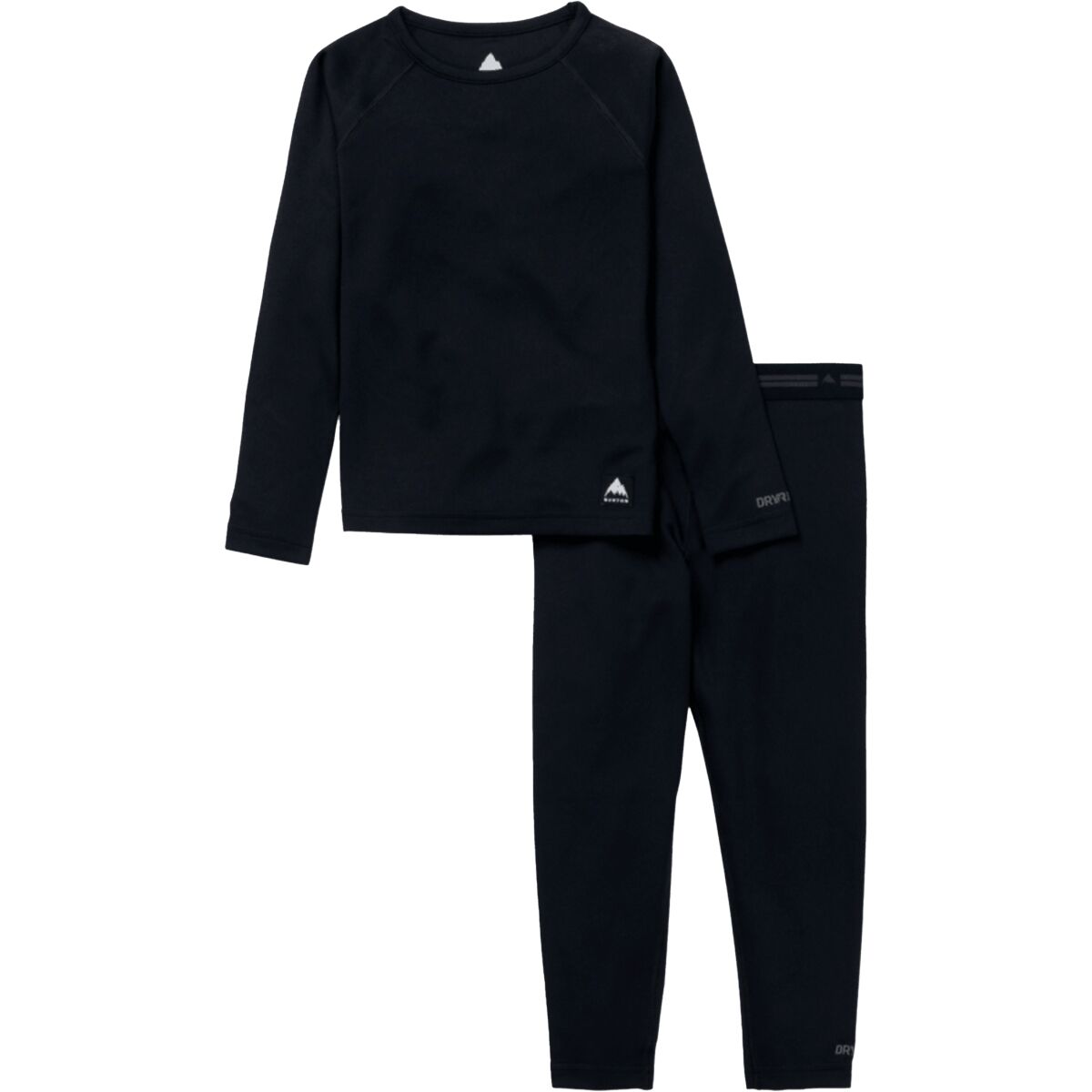 Image of Burton Lightweight Baselayer Set - Toddlers' True Black, 3T