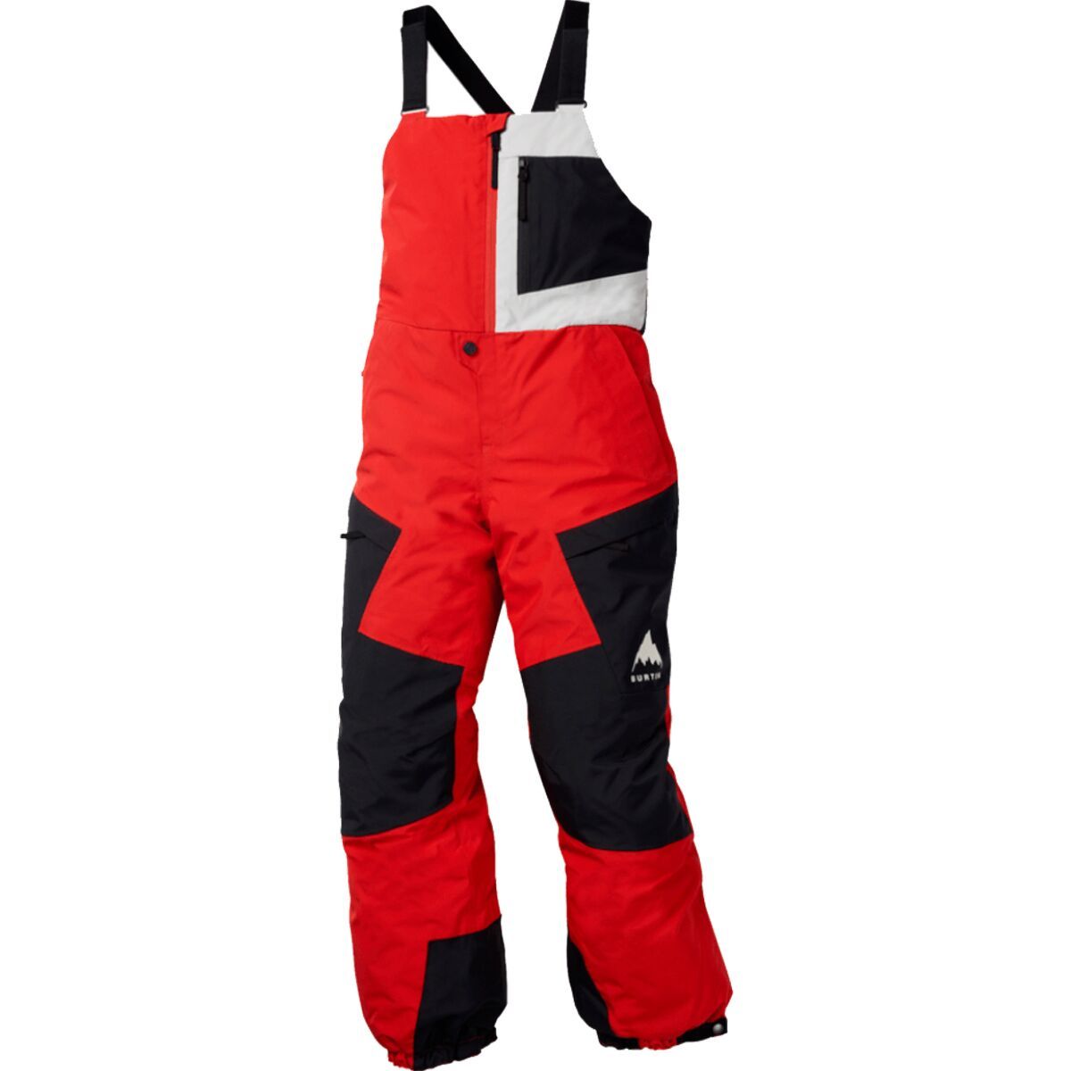 Image of Burton Powline GORE-TEX Bib Pant - Kids' Flame Scarlet/True Black, XS