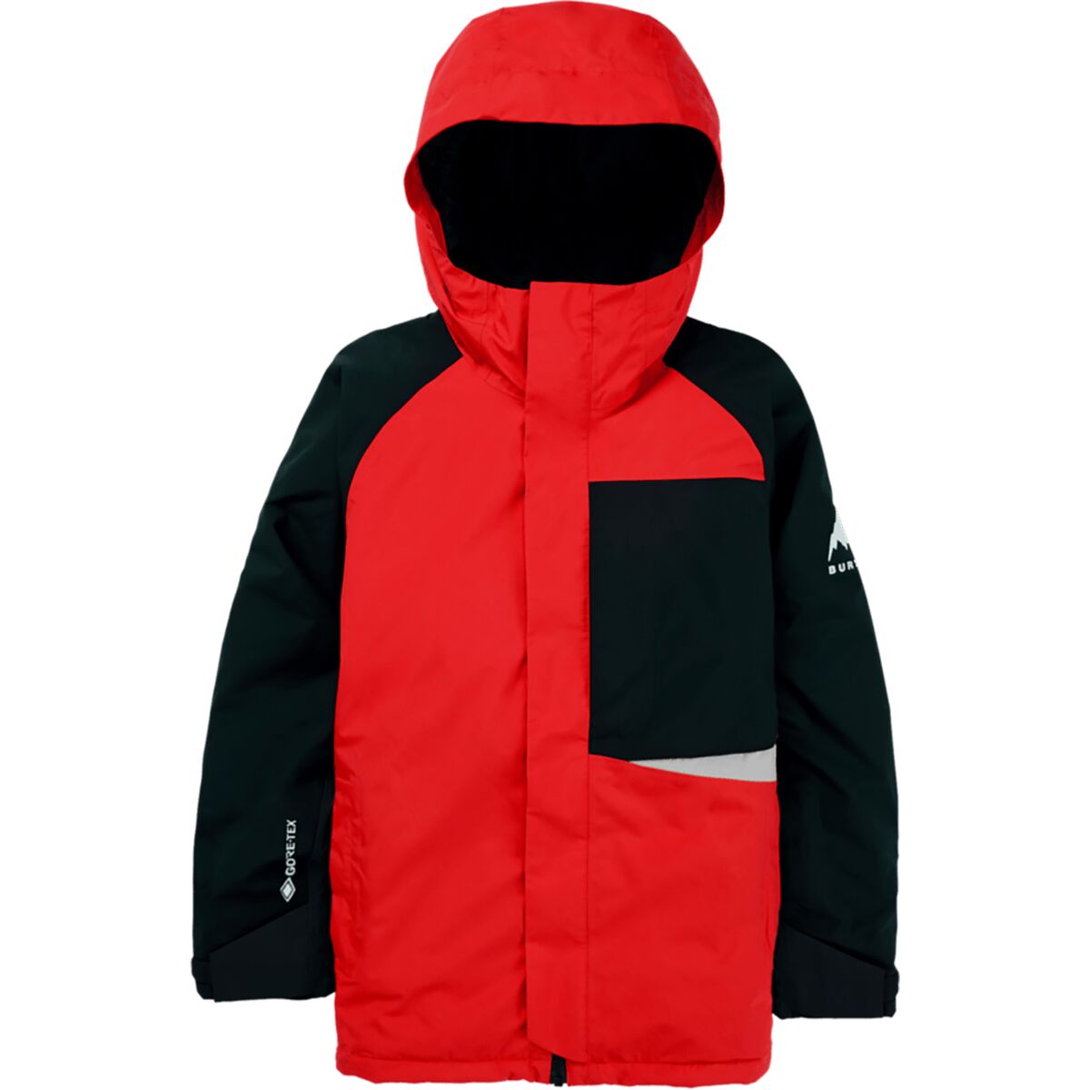 Image of Burton Powline GORE-TEX Jacket - Kids' Flame Scarlet/True Black, XS
