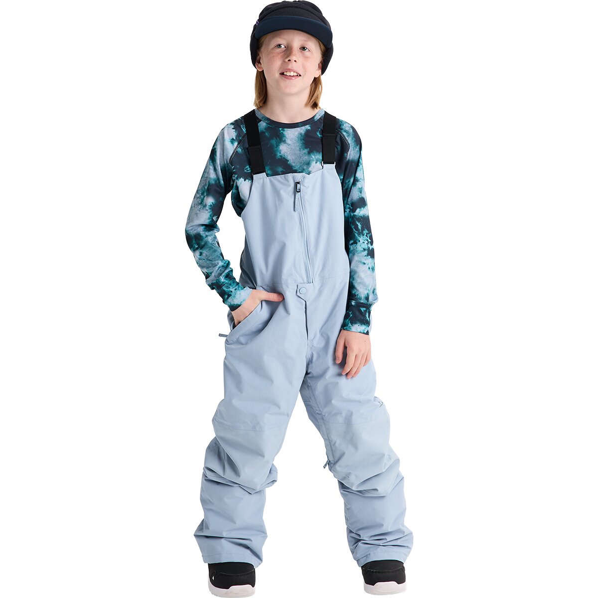 Image of Burton Skylar 2L Bib Pant - Kids' Dusty Blue 2, S