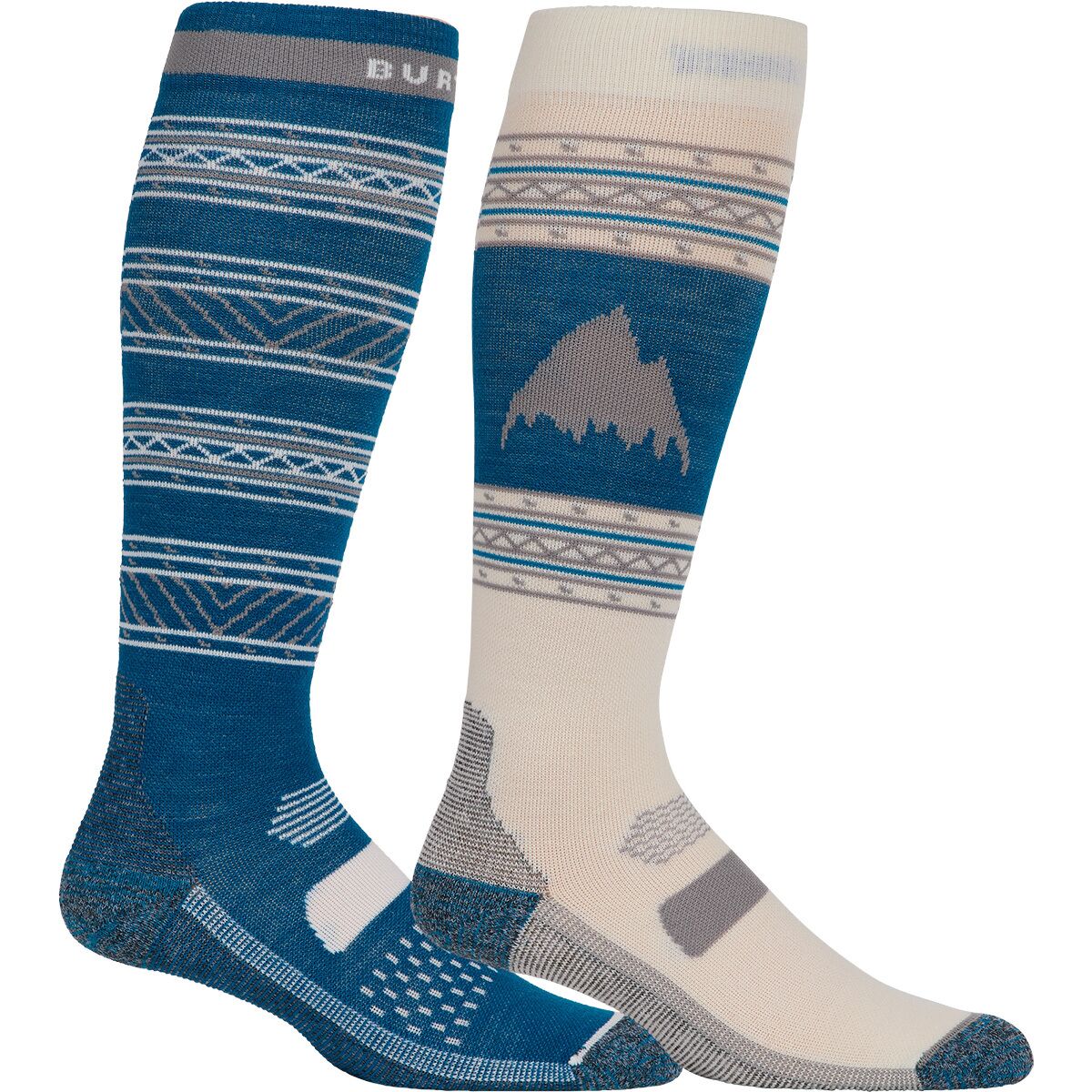 Burton Burton Performance Lightweight Sock - 2-Pack - Men's Nightfall, S
