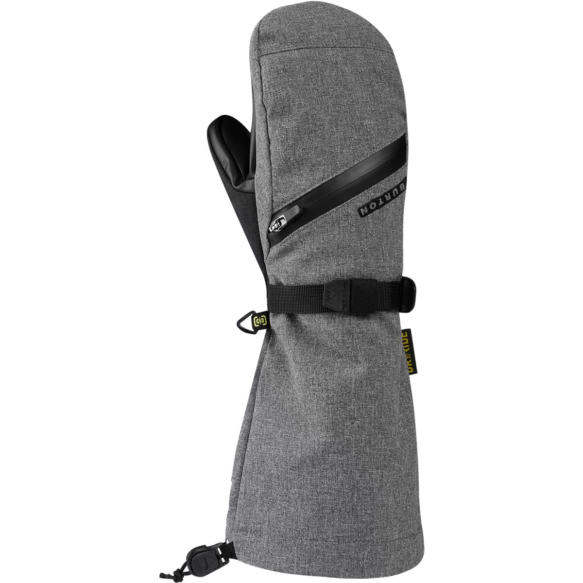 Image of Burton Vent Mitten - Kids' Gray Heather, XL