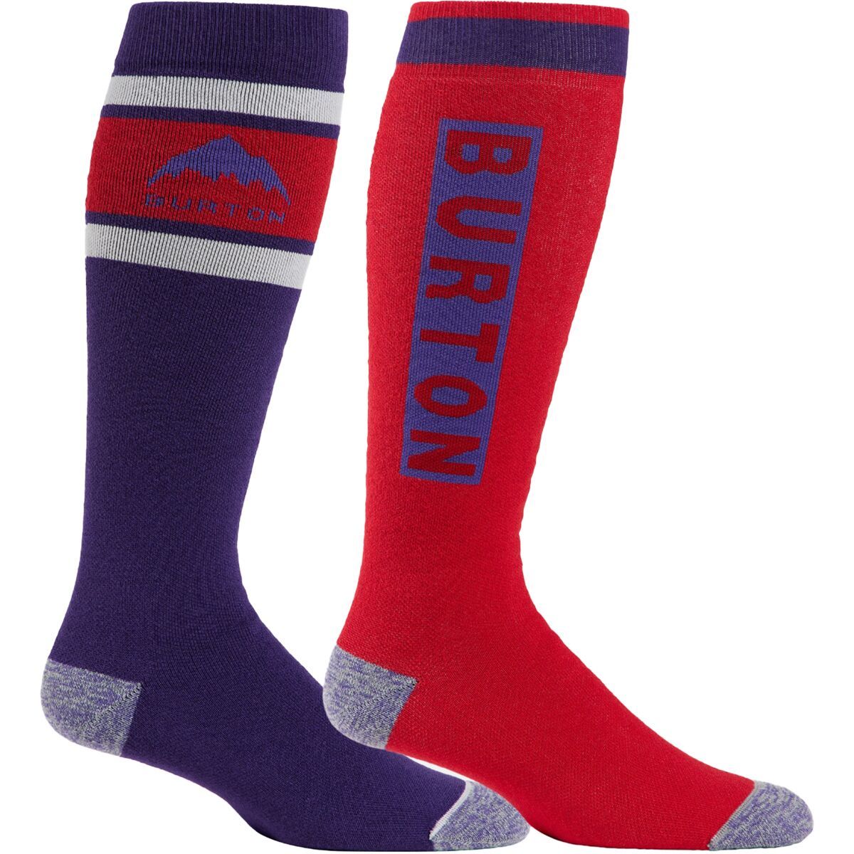 Image of Burton Weekend Midweight Sock - 2-Pack - Men's Prism Violet, S