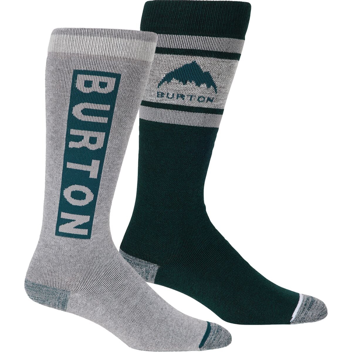 Image of Burton Weekend Midweight Sock - 2-Pack - Women's Deep Emerald, M/L