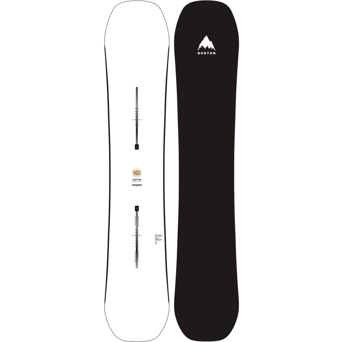 Burton Burton Custom Flying V Snowboard - 2025 White, 150cm