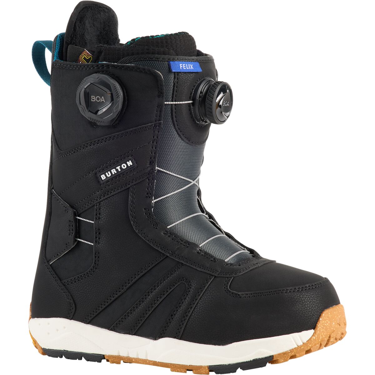 Image of Burton Felix BOA Snowboard Boot - 2025 - Women's Black, 7.5