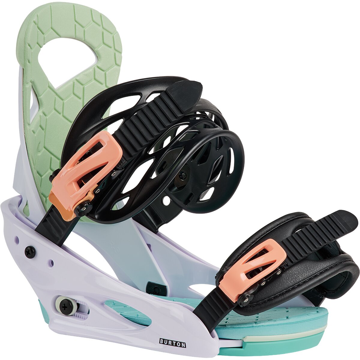 Image of Burton Smalls Re:Flex Snowboard Binding - 2027 - Kids' White/Multi, L