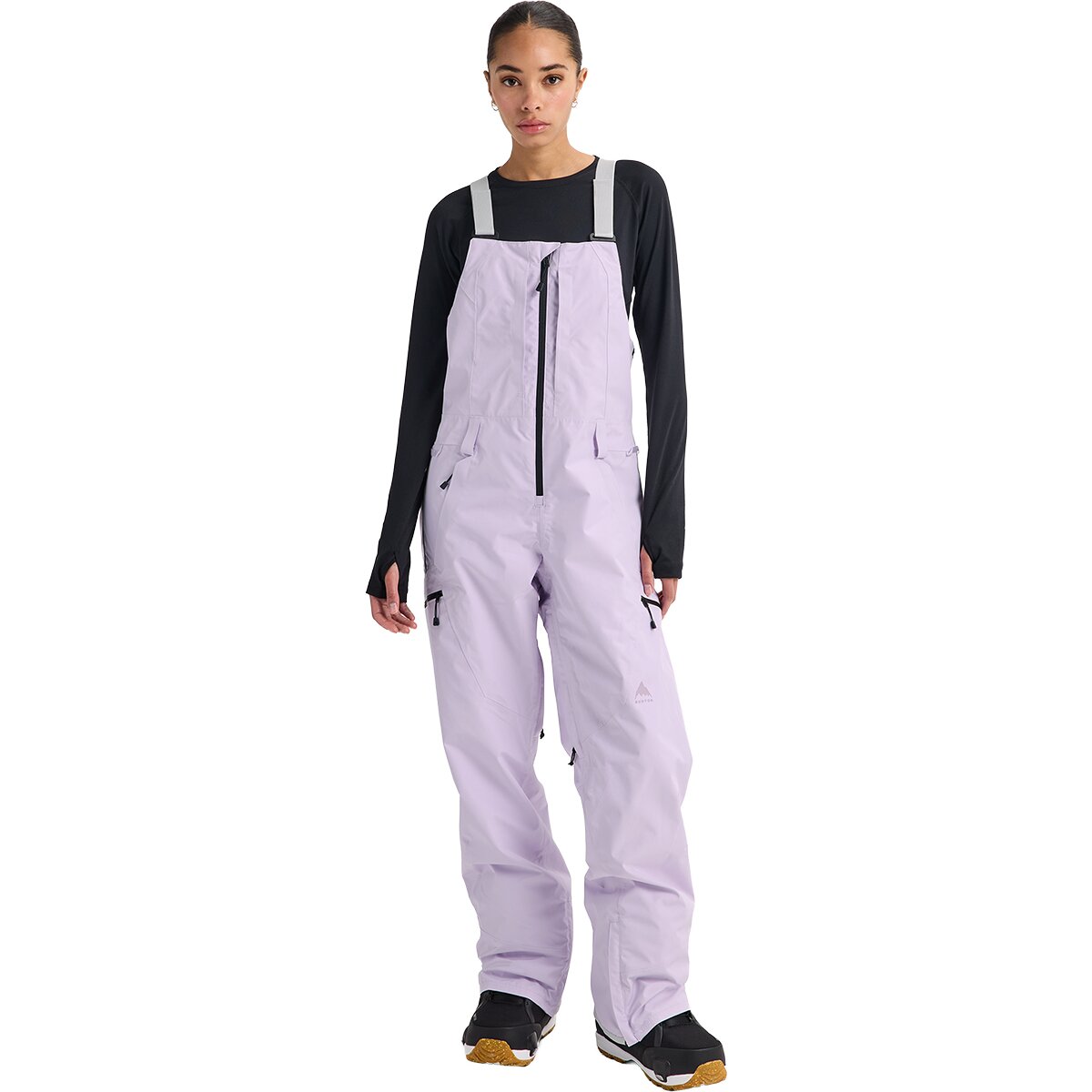 Image of Burton GORE-TEX Reserve Bib Pant - Women's Moondust Purple, XL/Reg