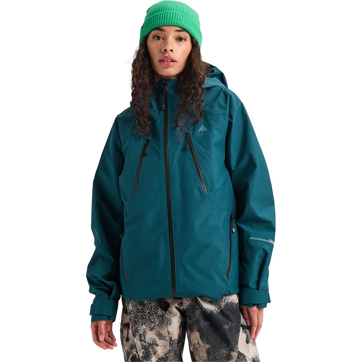 Image of Burton GORE-TEX Reserve Jacket - Women's Atlantic Teal, XL