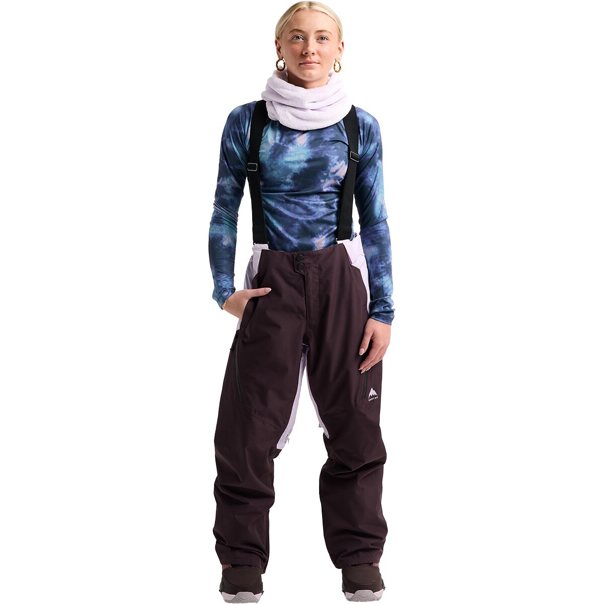 Image of Burton Reserve 3-In-1 Pant - Women's Bear Hug Brown/Moondust Purple, M