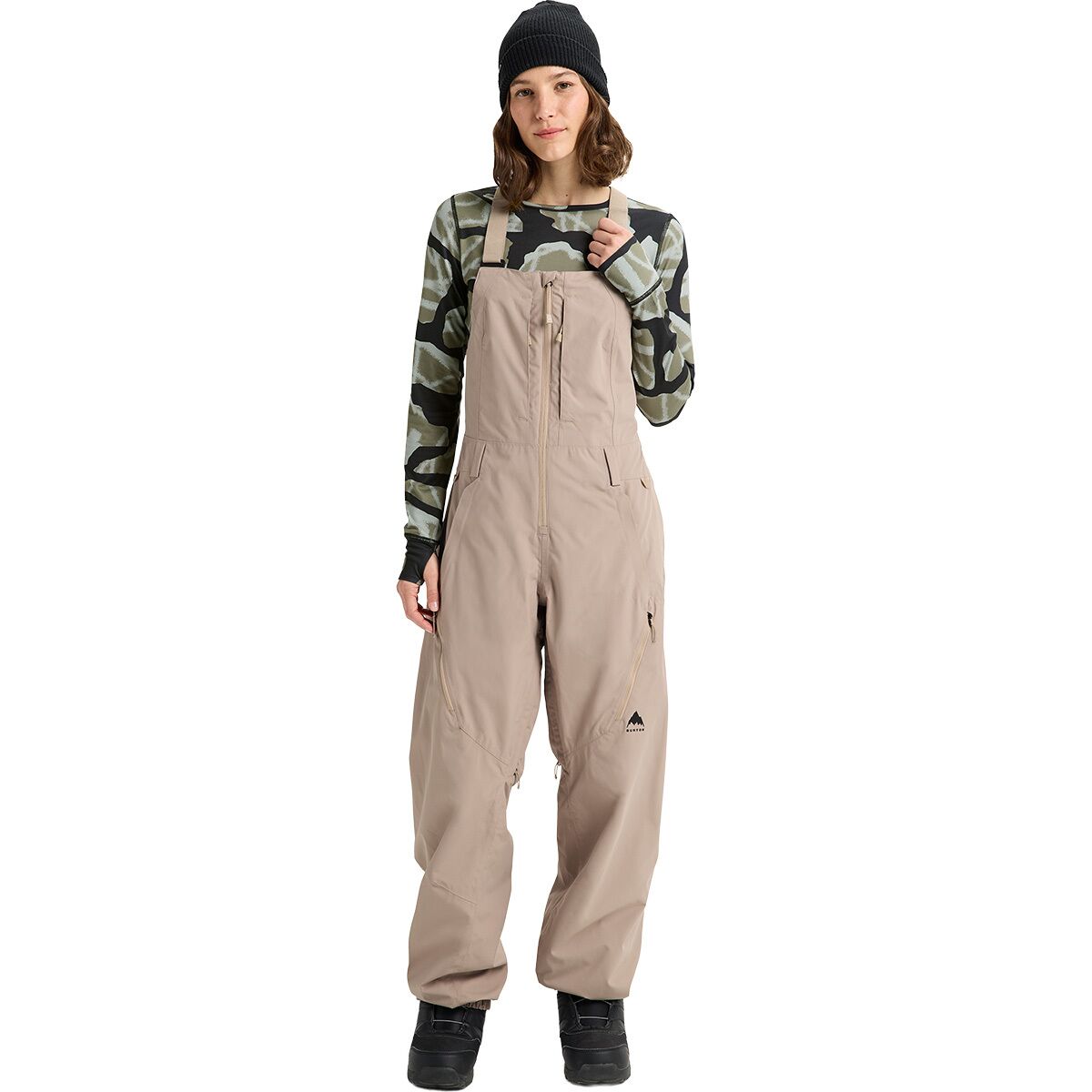 Image of Burton Reserve Bib Pant - Women's Summit Taupe, XS