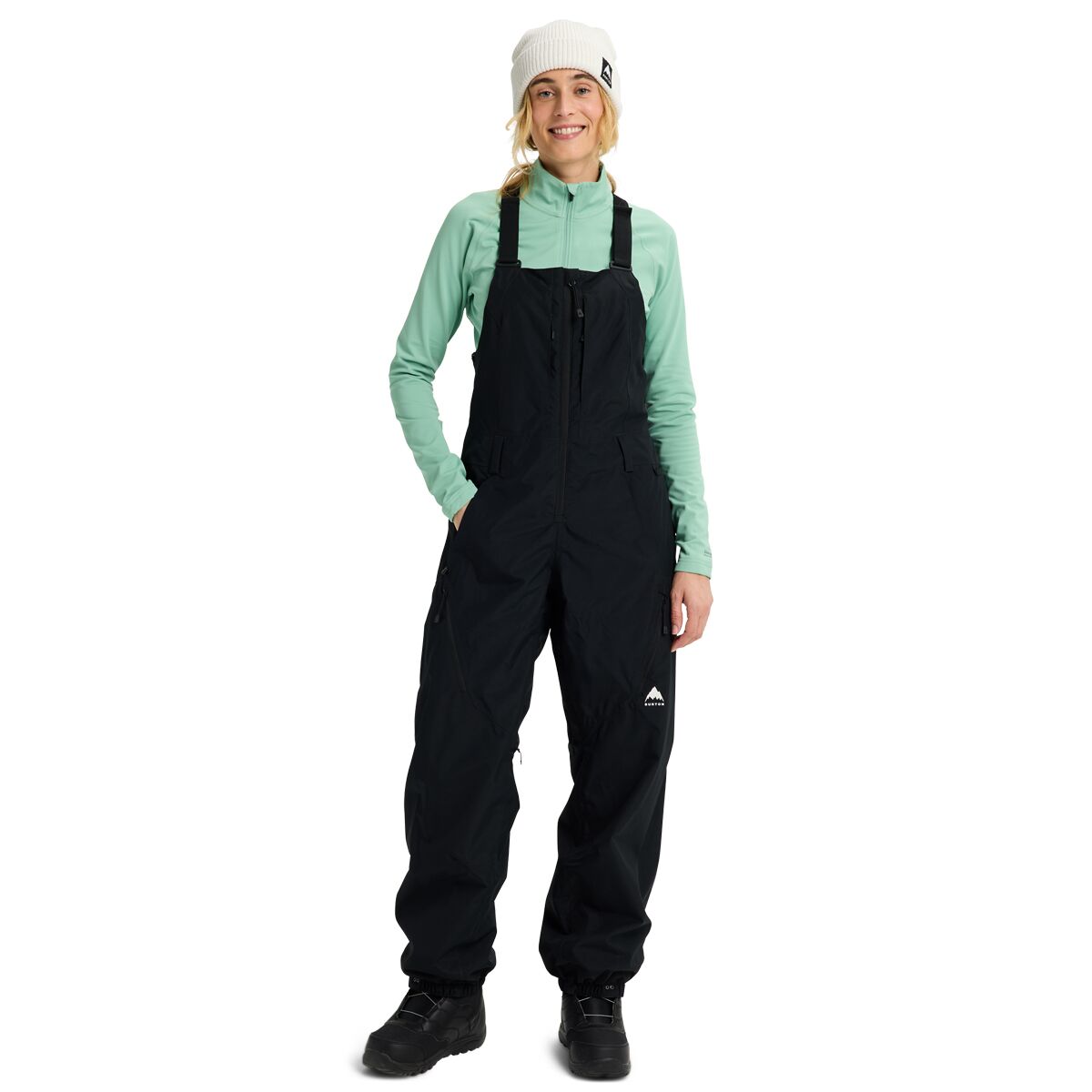 Image of Burton Reserve Bib Pant - Women's True Black, L