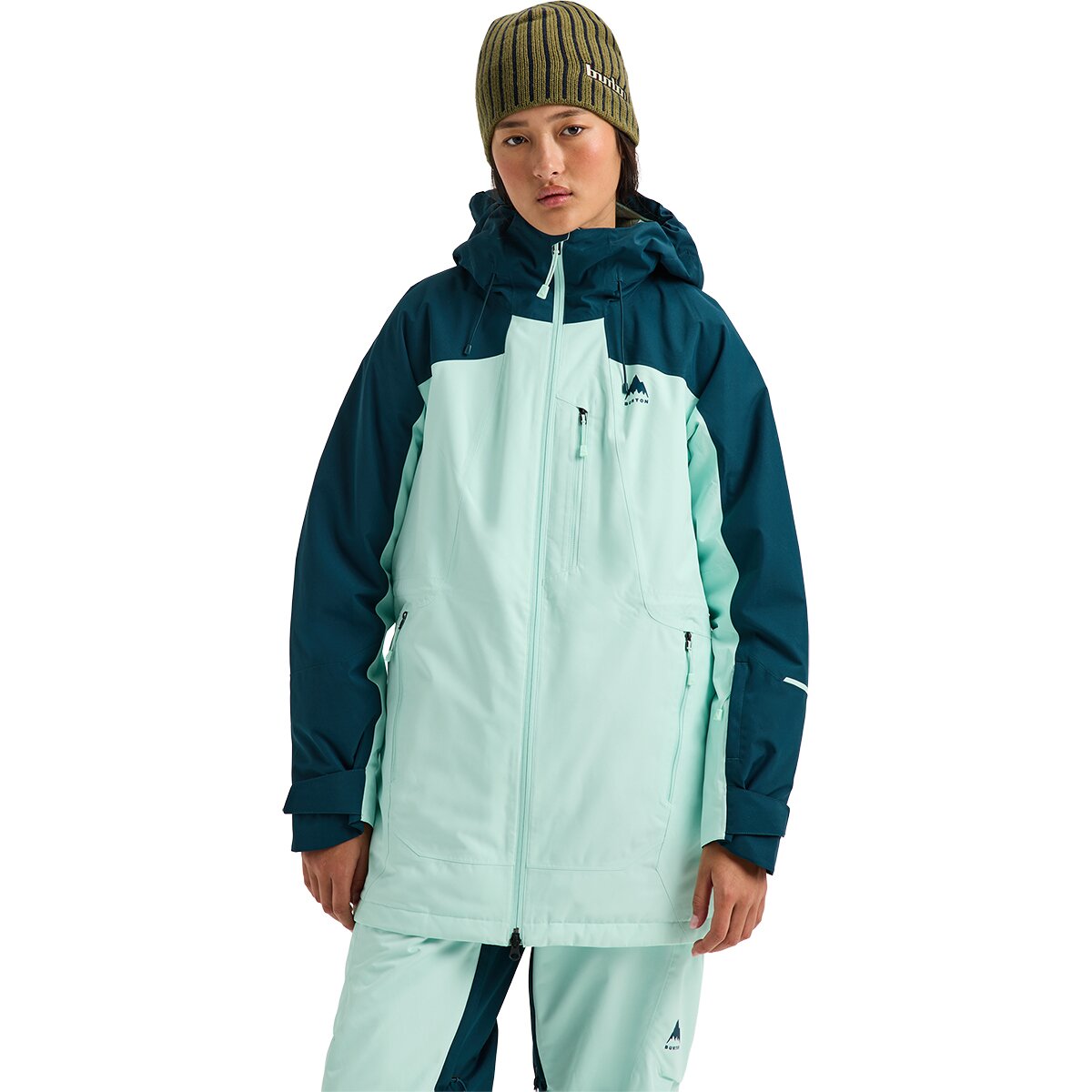 Image of Burton Reserve Insulated Jacket - Women's Atlantic Teal/Spring Frost, S