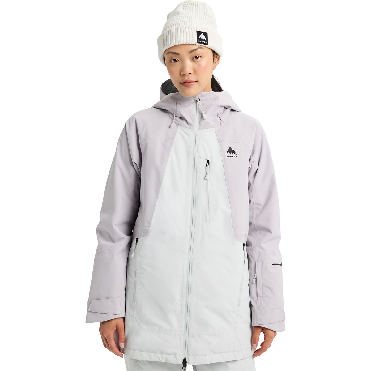 Image of Burton Reserve Insulated Jacket - Women's Washed Lavender/Gray Cloud, L