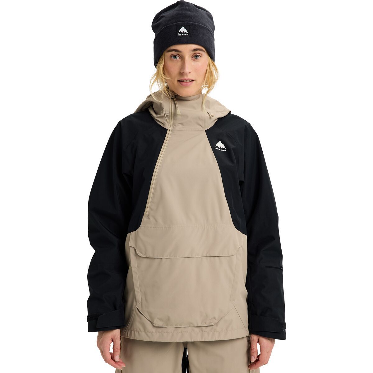 Image of Burton Reserve Relaxed Anorak - Women's Summit Taupe/True Black, XS