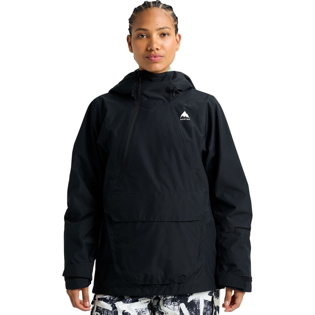 Image of Burton Reserve Relaxed Anorak - Women's True Black, S