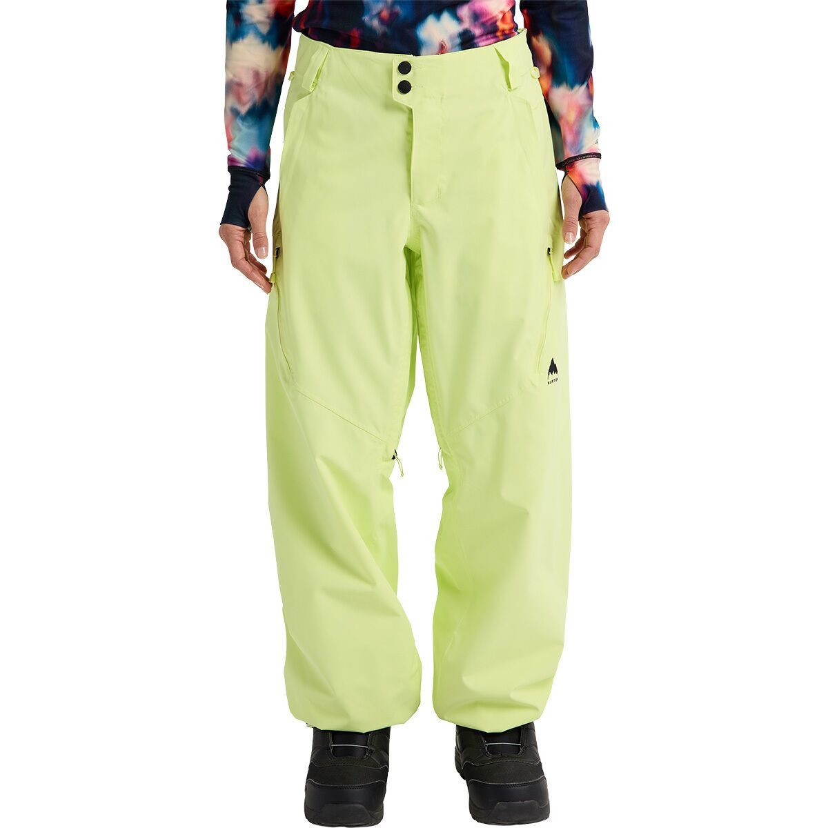 Burton Burton Reserve Relaxed Pant - Women's Glow Yellow Green, L