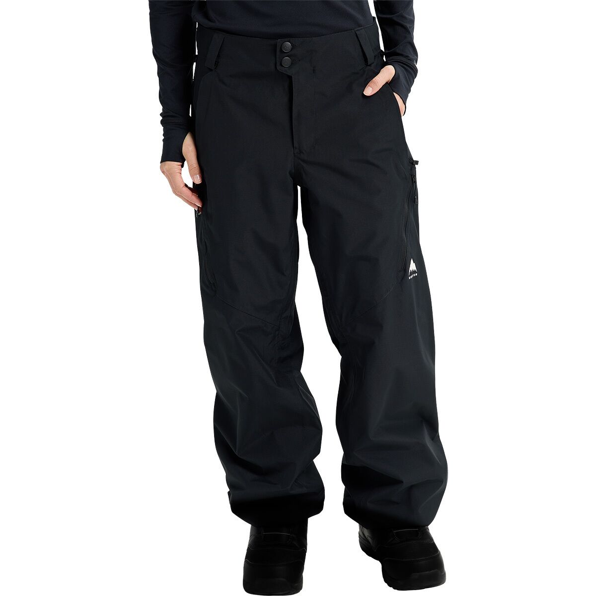 Image of Burton Reserve Relaxed Pant - Women's True Black, XL