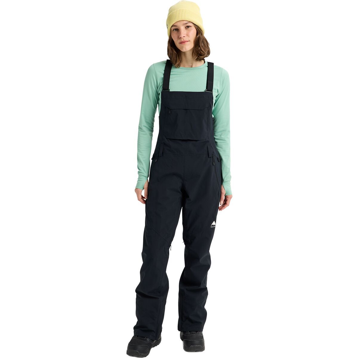 Image of Burton Reserve Slim Bib Pant - Women's True Black, XL