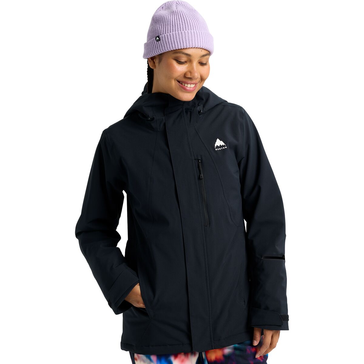 Image of Burton Reserve Slim Insulated Jacket - Women's True Black, M