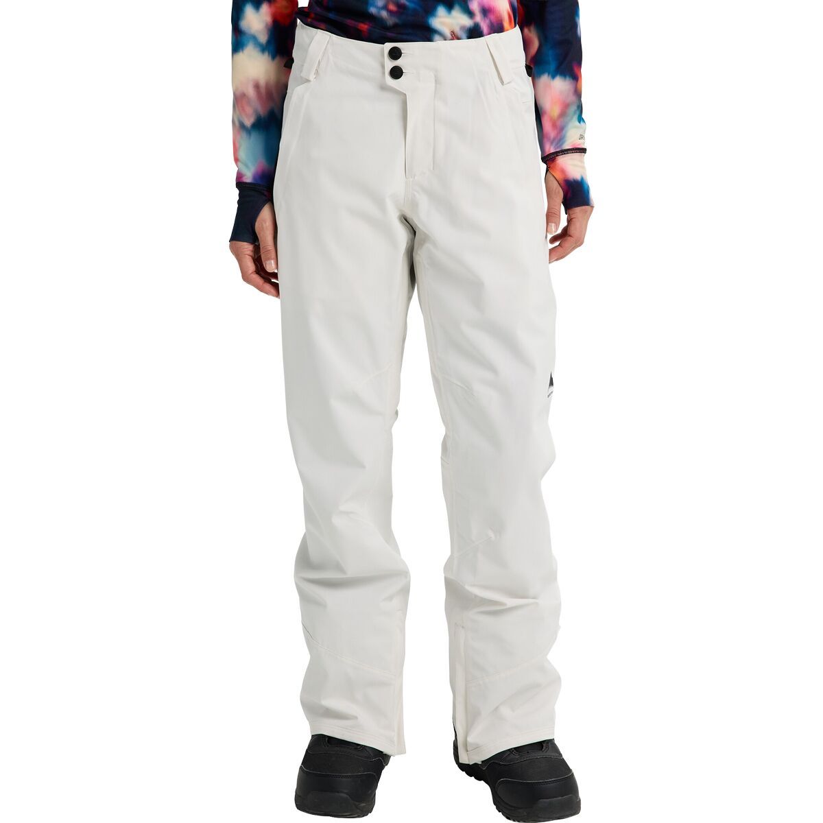 Image of Burton Reserve Slim Pant - Women's Stout White, XL/Reg