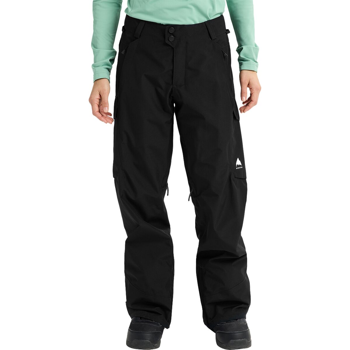Image of Burton Reserve Slim Pant - Women's True Black, L/Reg