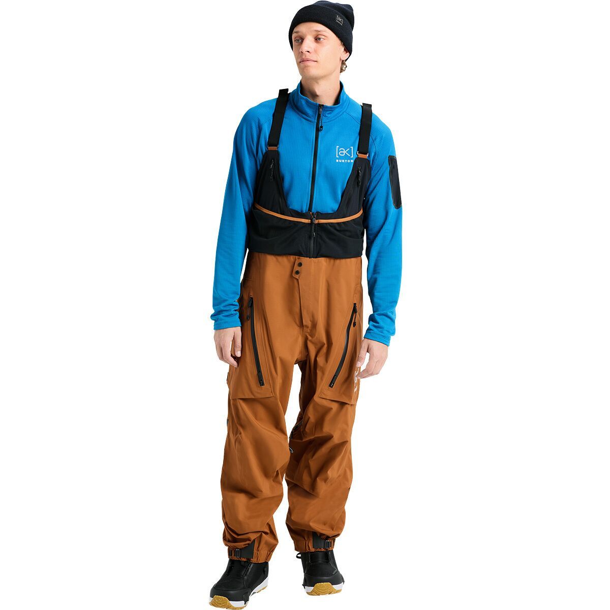 Burton AK Acamar GORE-TEX Pro 3L Bib Pant - Men's Chestnut Brown, S