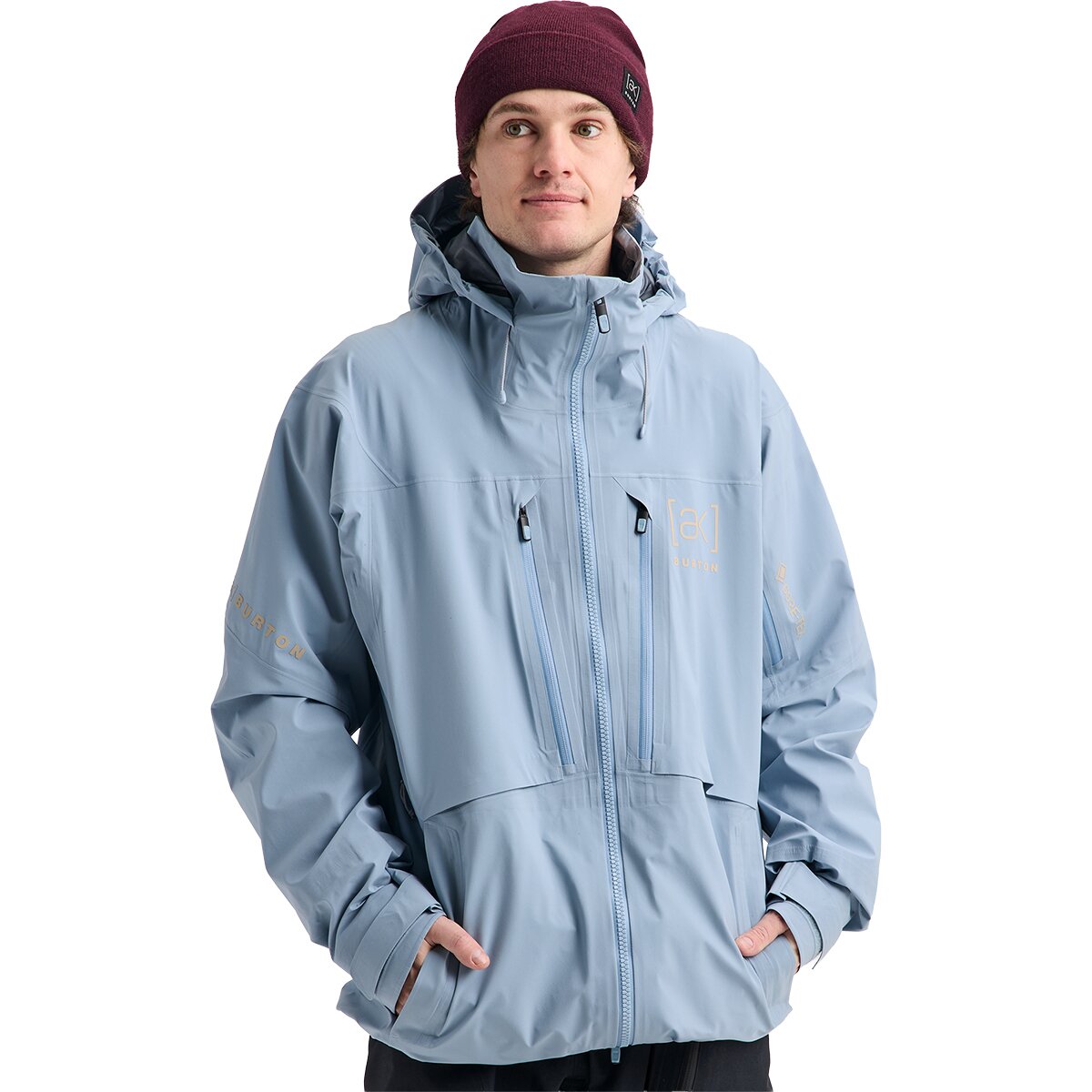 Image of Burton AK Hover GORE-TEX C-Knit 3L Jacket - Men's Airstream Blue, XL