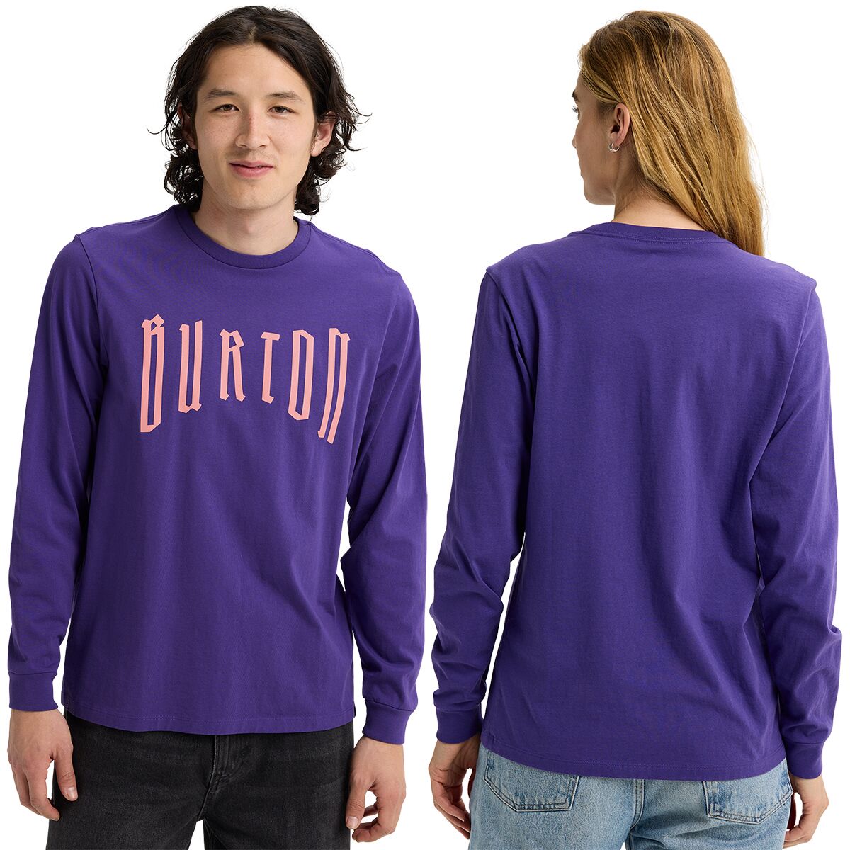 Image of Burton Chinclip Long-Sleeve T-Shirt Prism Violet, L