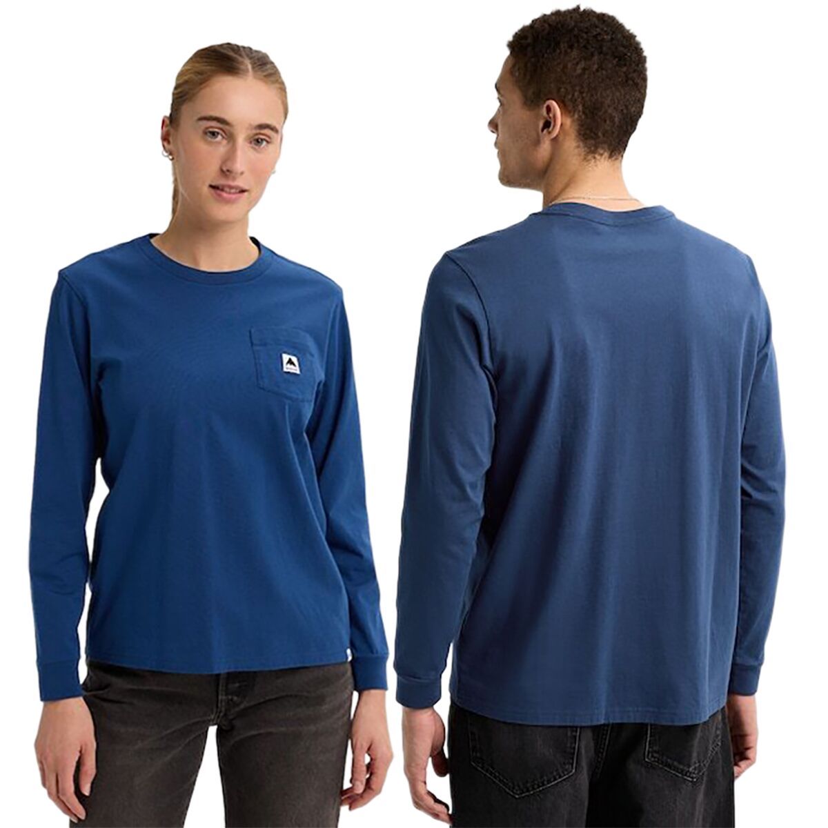 Image of Burton Colfax Long-Sleeve T-Shirt Nightfall, M