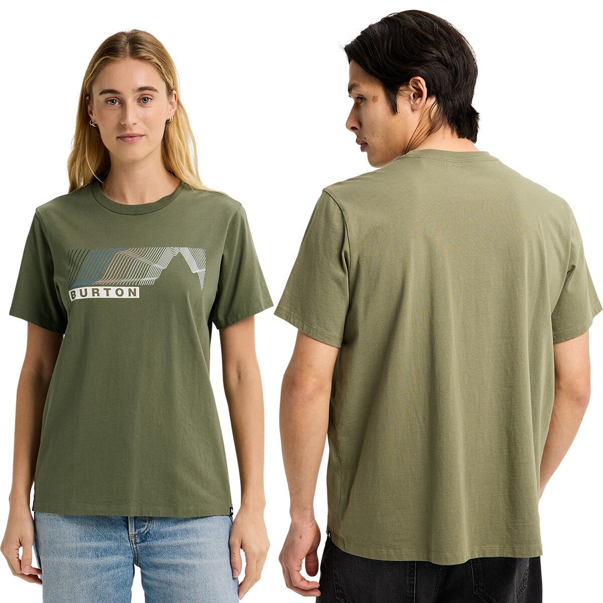 Image of Burton Elmore Short-Sleeve T-Shirt Forest Moss, S