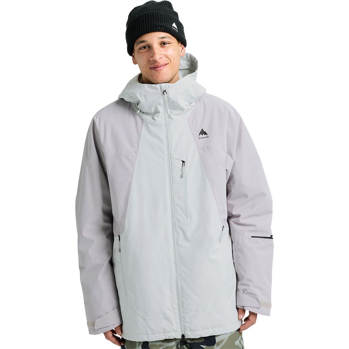 Image of Burton Reserve 2L Insulated Jacket - Men's Gray Cloud/Washed Lavender, XL