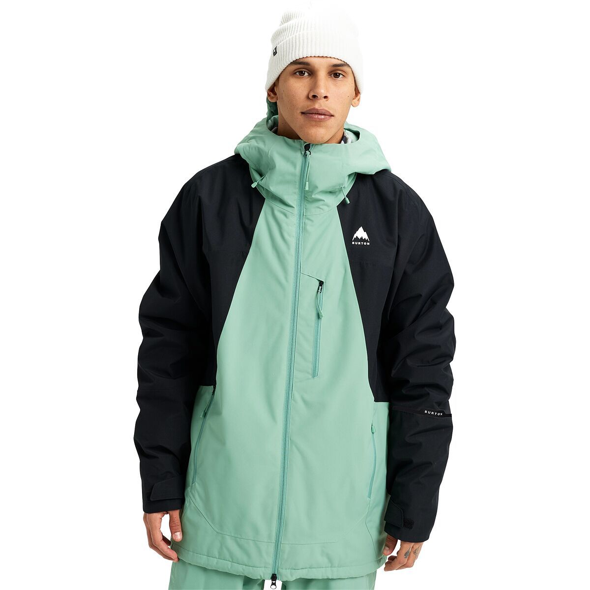 Image of Burton Reserve 2L Insulated Jacket - Men's Soft Sage/True Black, XXL