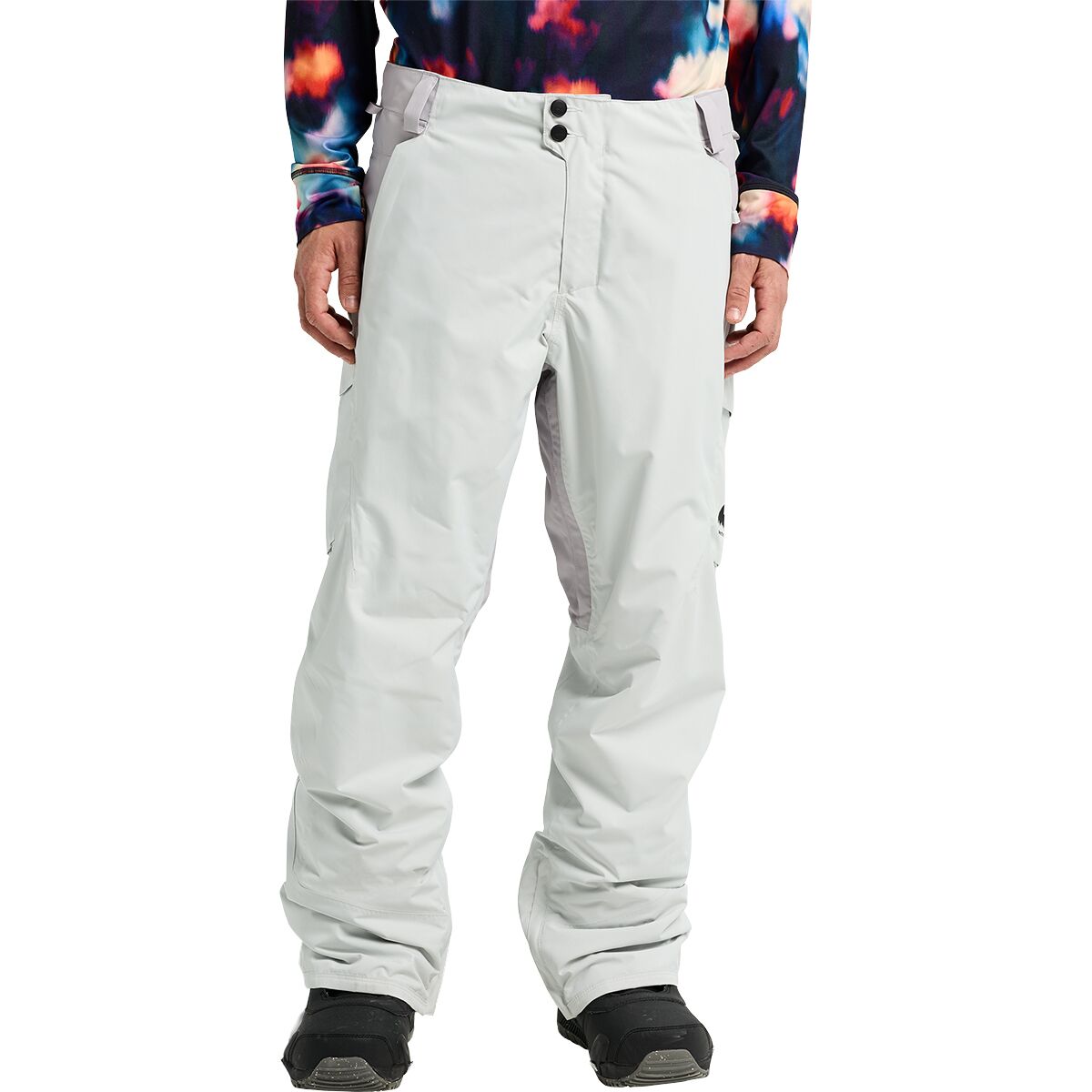 Image of Burton Reserve 2L Insulated Pant - Men's Gray Cloud/Washed Lavender, L/Reg