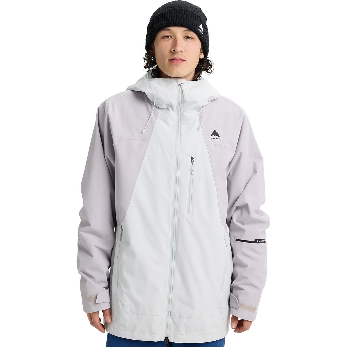 Image of Burton Reserve 2L Jacket - Men's Gray Cloud/Washed Lavender, M