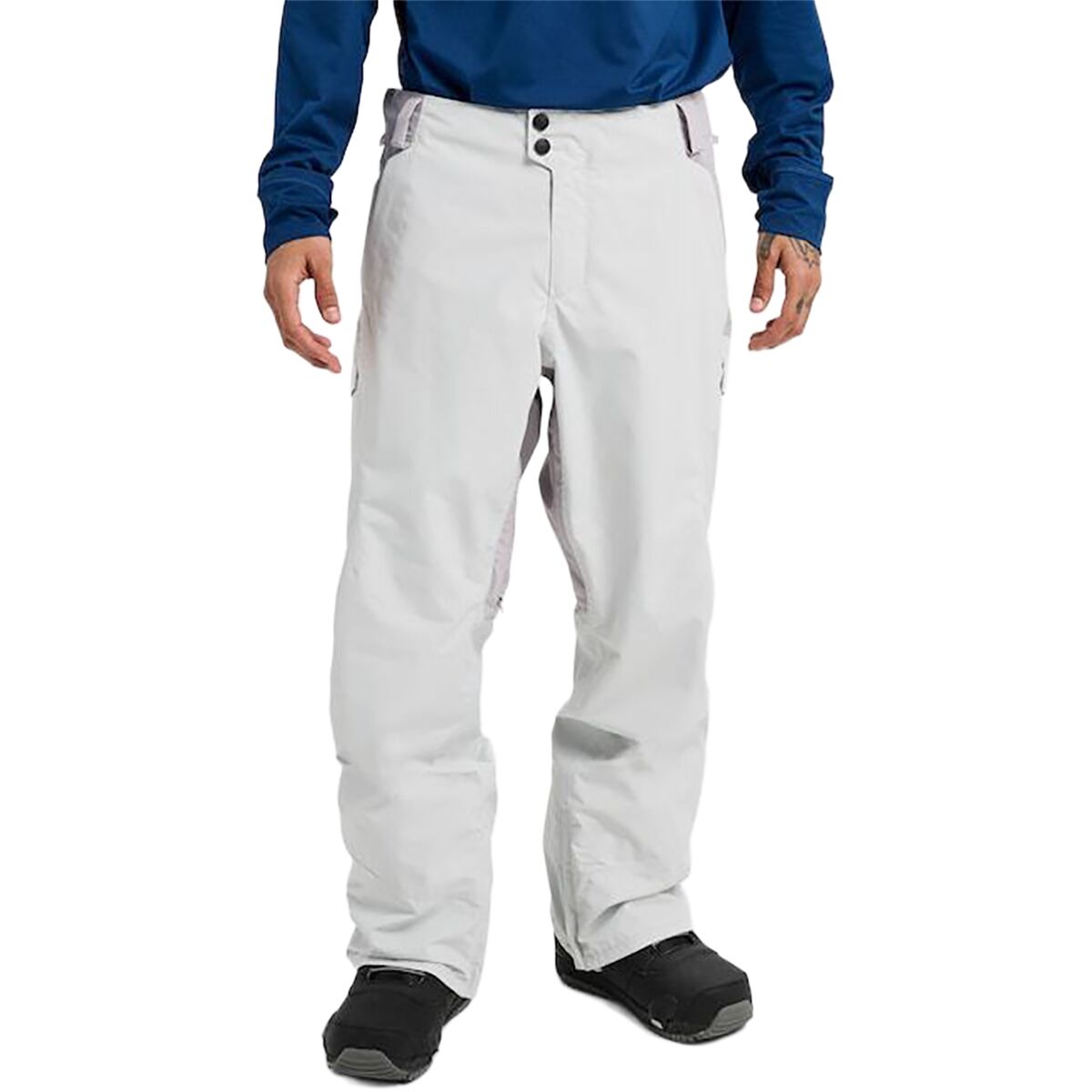 Image of Burton Reserve 2L Pant - Men's Gray Cloud/Washed Lavender, XXL/Reg