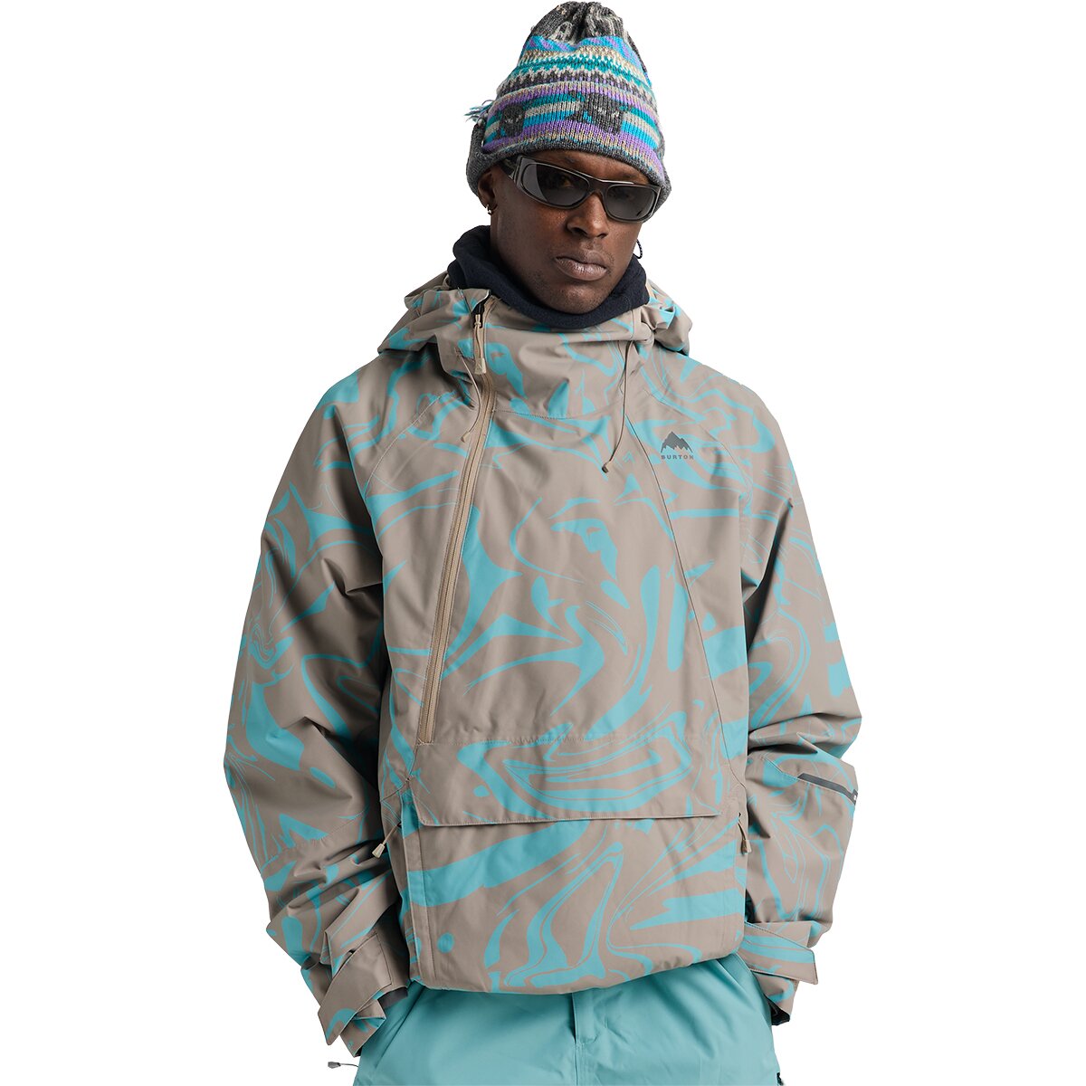 Image of Burton Reserve 2L Relaxed Anorak - Men's Liquid Mineral, L