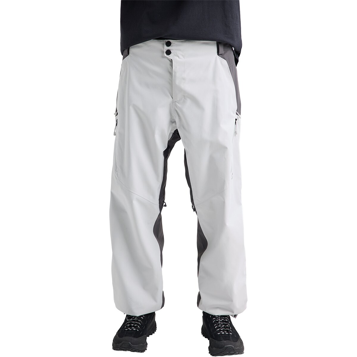 Image of Burton Reserve 2L Relaxed Pant - Men's Gray Cloud/Gotham Gray, L