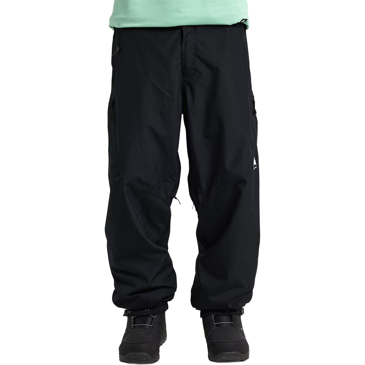 Image of Burton Reserve 2L Relaxed Pant - Men's True Black, M